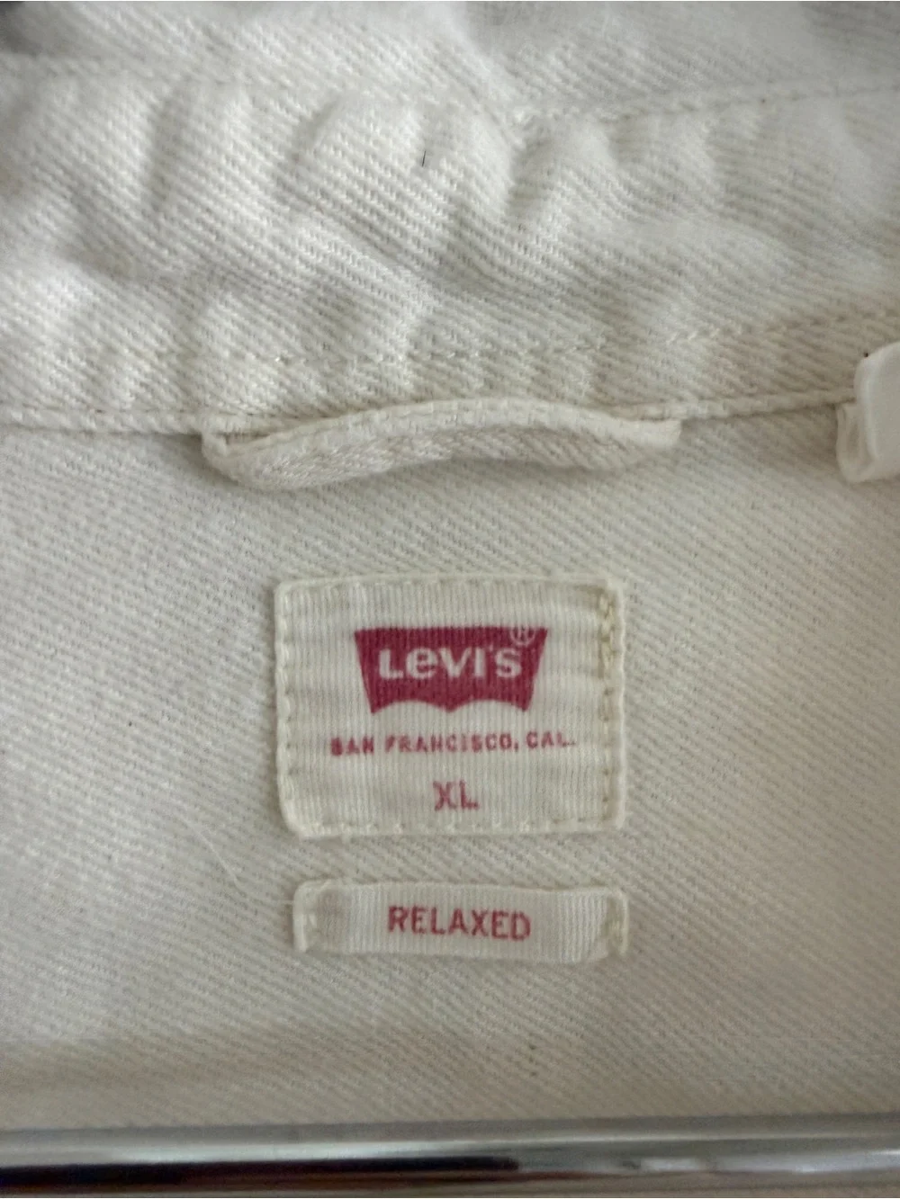 Ivory Levi’s Shirt